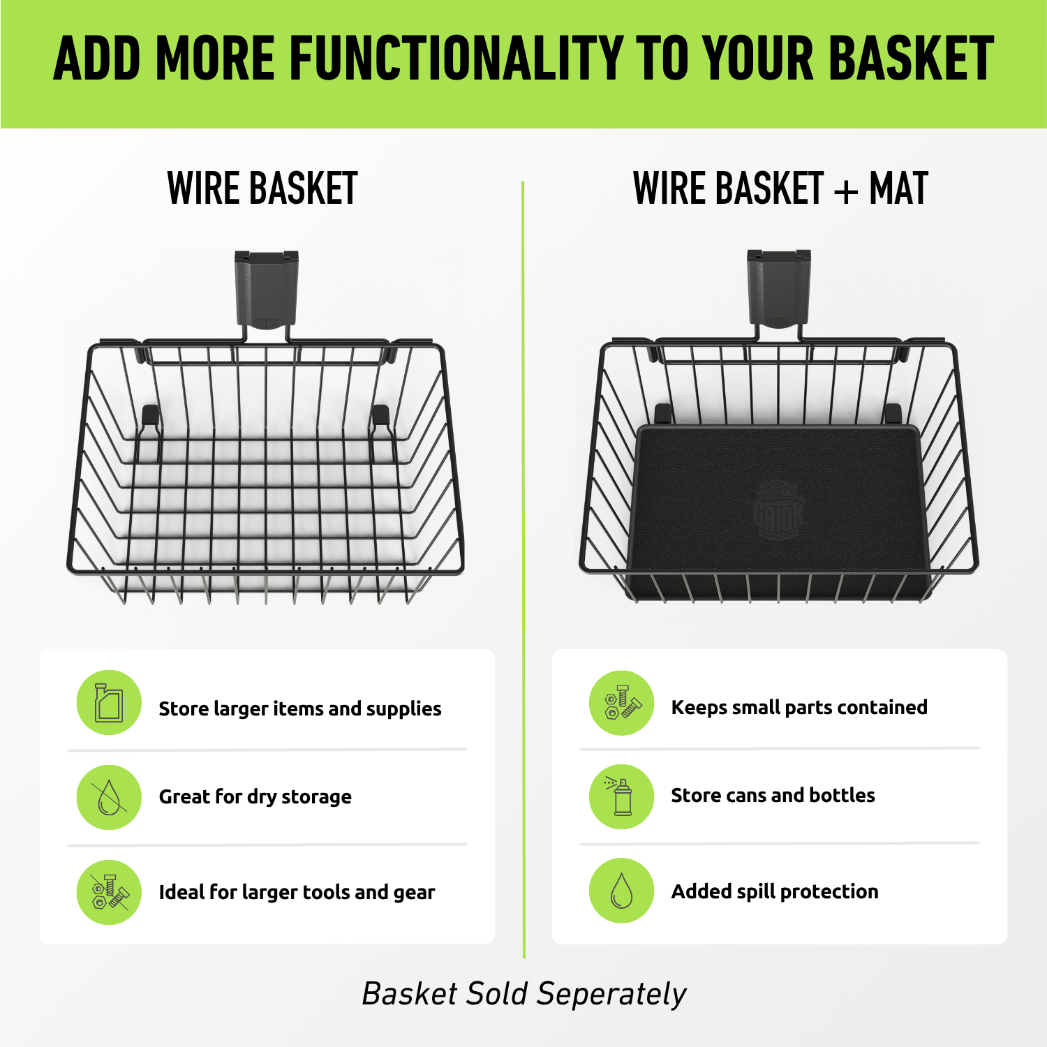 12" Small Basket Mat