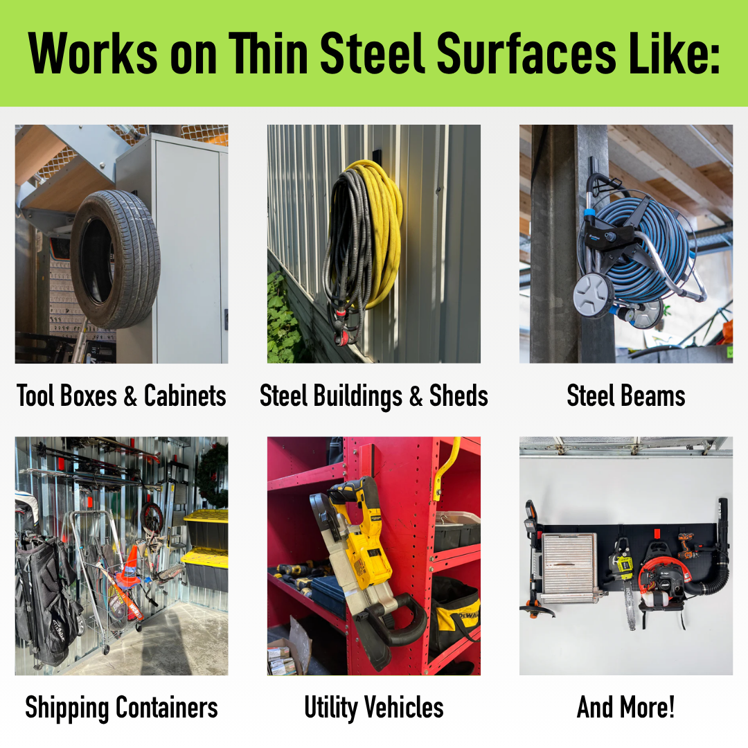 4.5" MEGA Closed Magnetic Hook - Holds up to 45 lbs