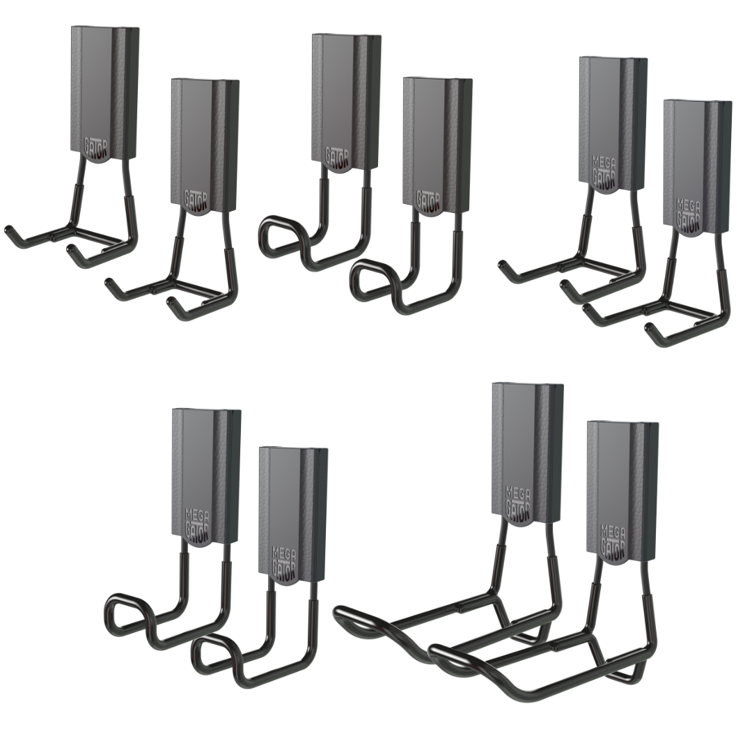 Gator Closed Hook Variety 10-Pack – 25 & 45 lb Capacity