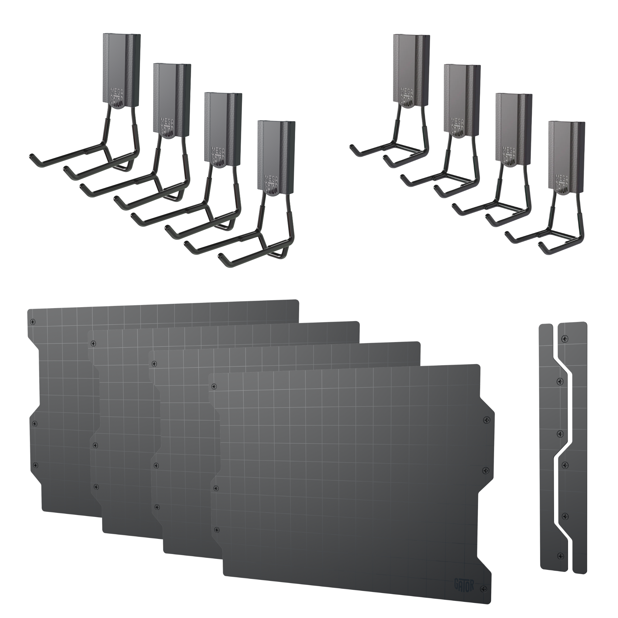 MEGA Magnetic Organization Starter Kit — Holds up to 45 lbs