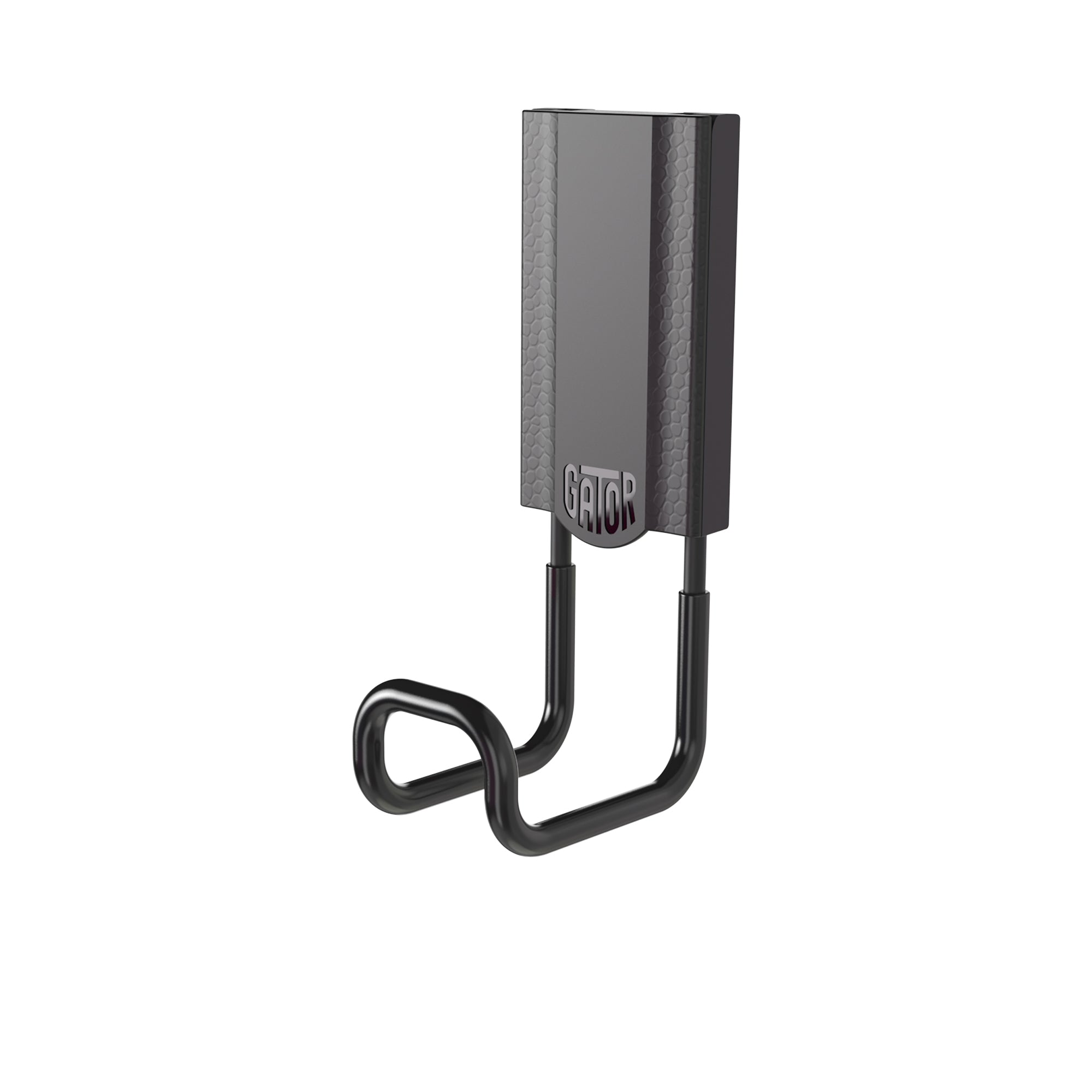 Black Gator 2.5-inch MIDI closed magnetic hook for steel surfaces.