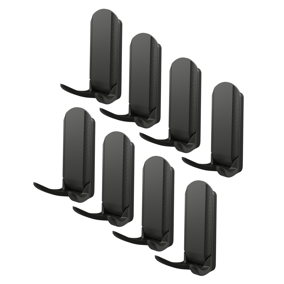 Dual Prong MINI Magnetic Hook 8-Pack - Holds up to 15 lbs