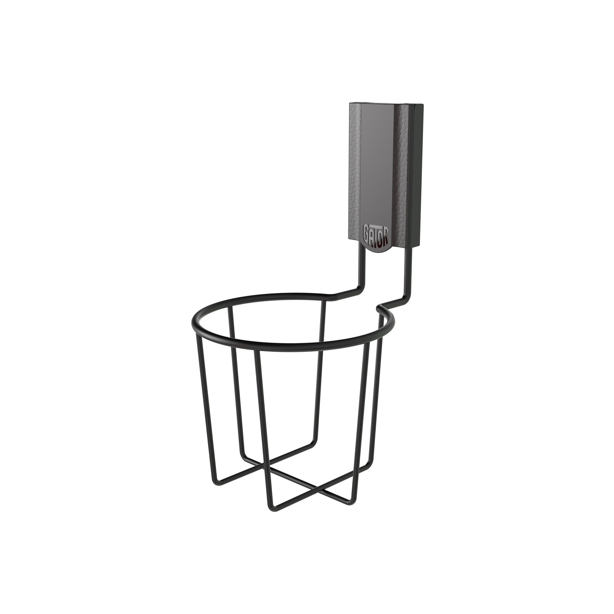 Black Gator magnetic cup holder with Easy-Off mount for cups and cans on steel.