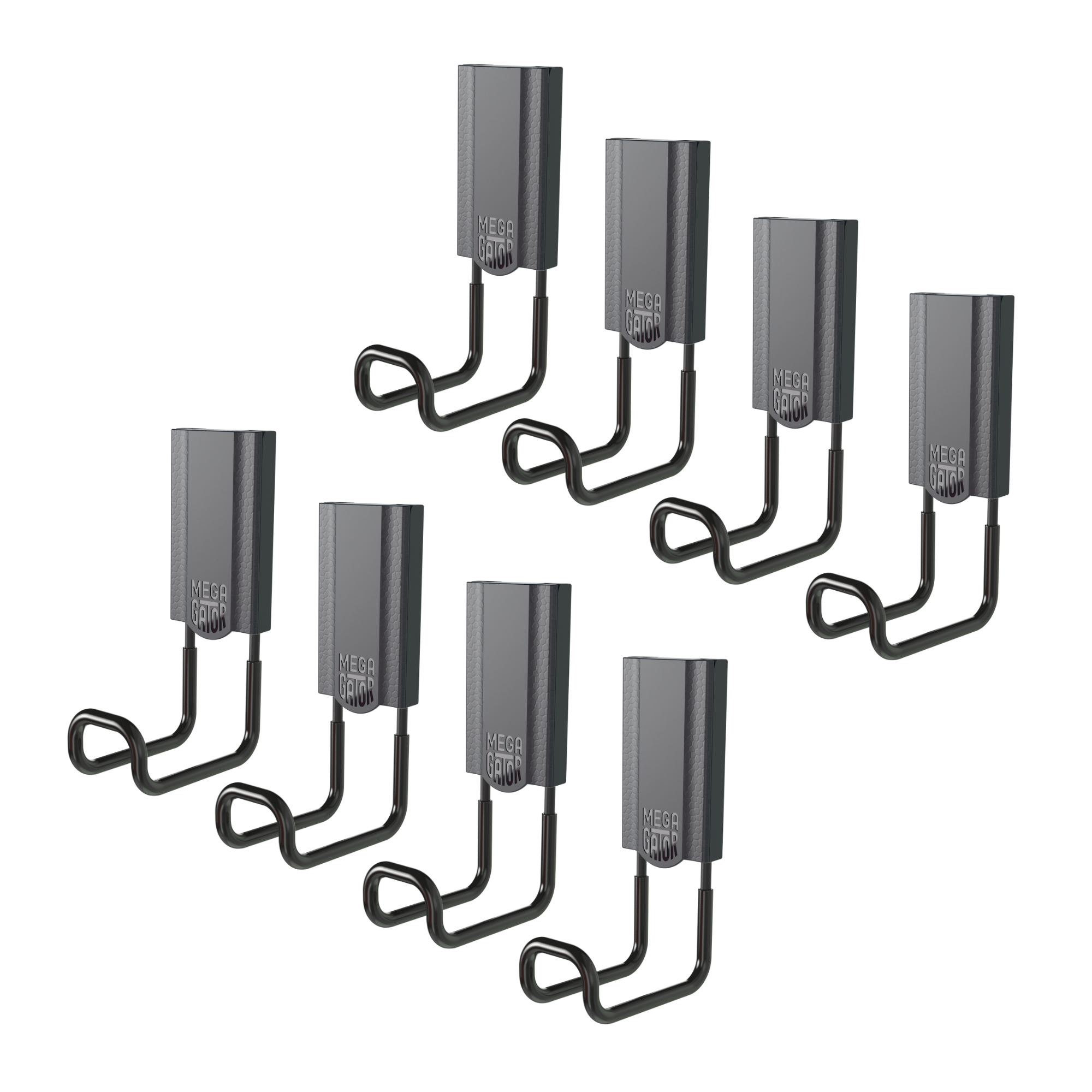 Gift Bundle 3" MEGA Closed Hook 8-Pack - Holds up to 45 lbs