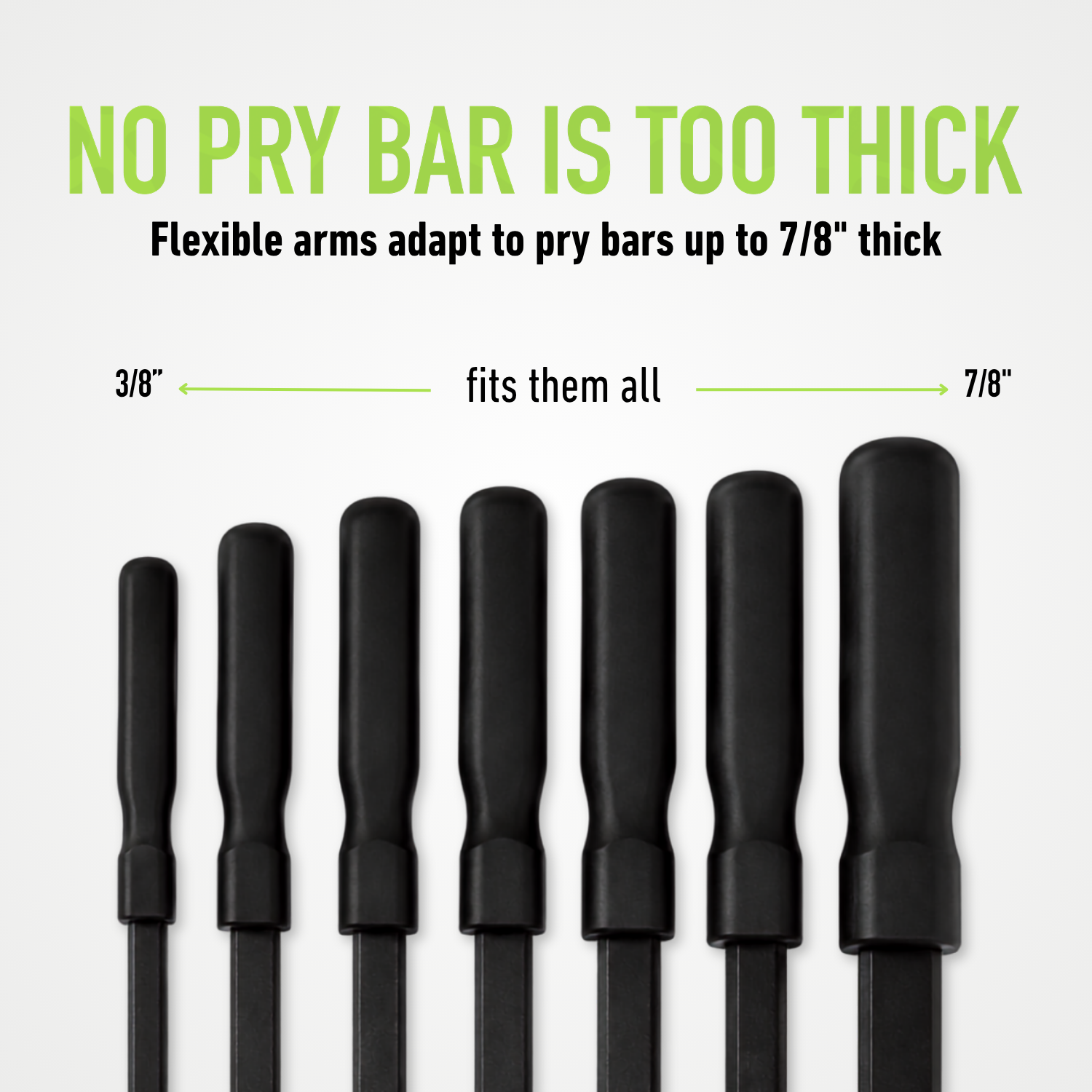 Pry Bar Magnetic Hook - Holds up to 45 lbs
