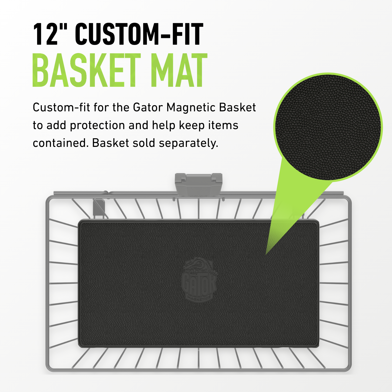 12" Small Basket Mat