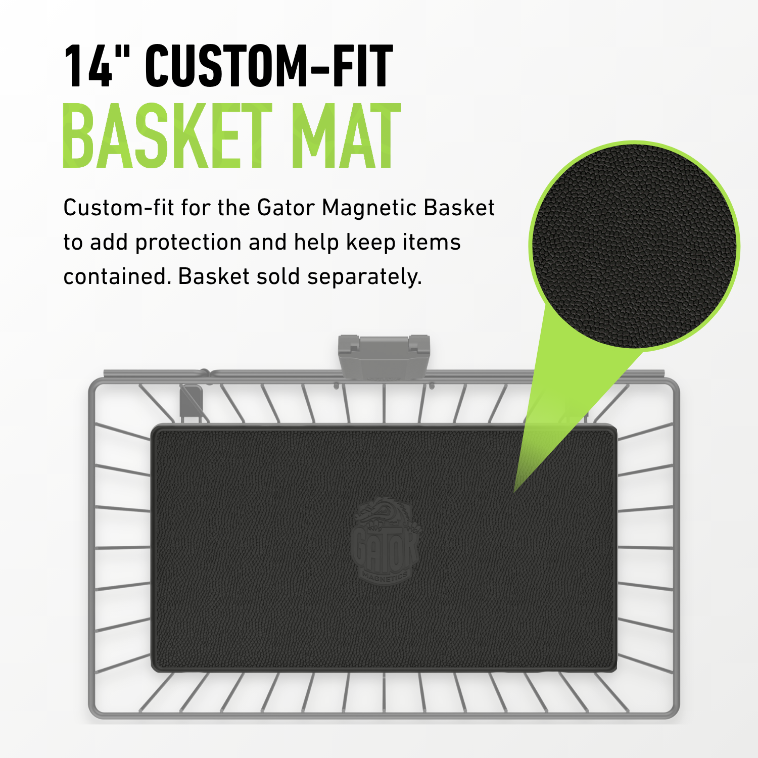 14" Towel Basket Mat