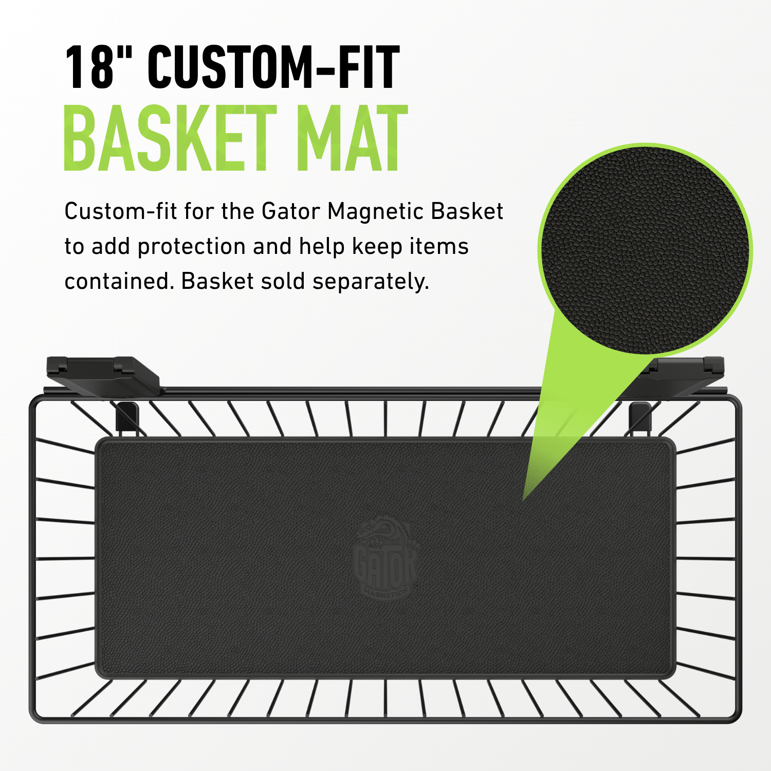 18" Large Basket Mat