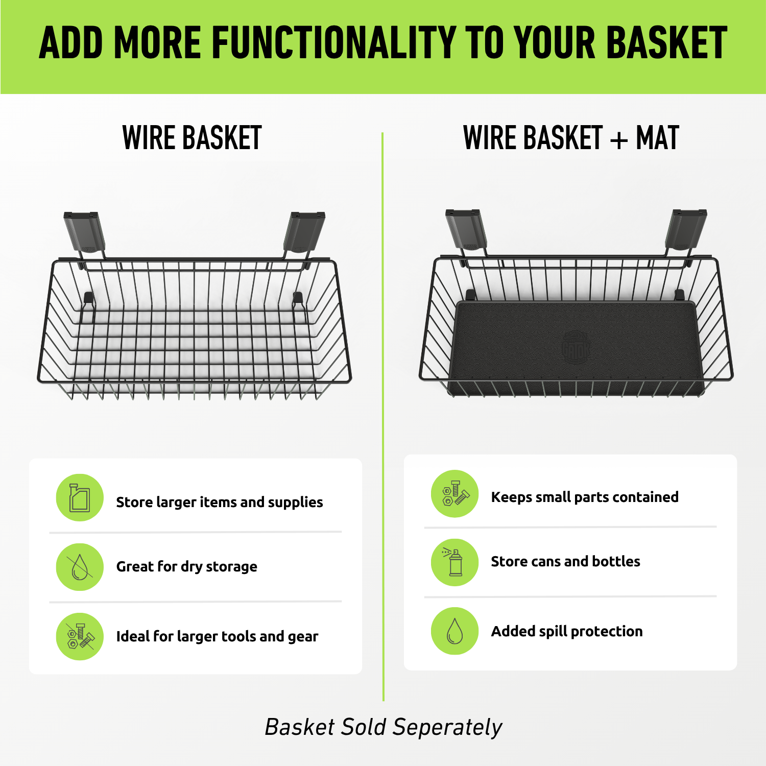 18" Large Basket Mat
