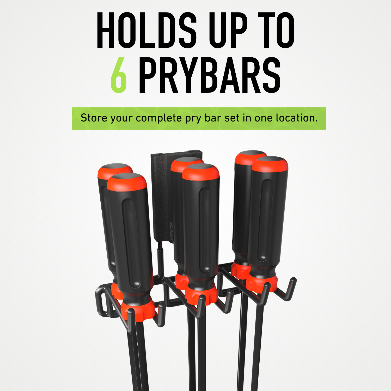 Pry Bar Magnetic Hook - Holds up to 45 lbs
