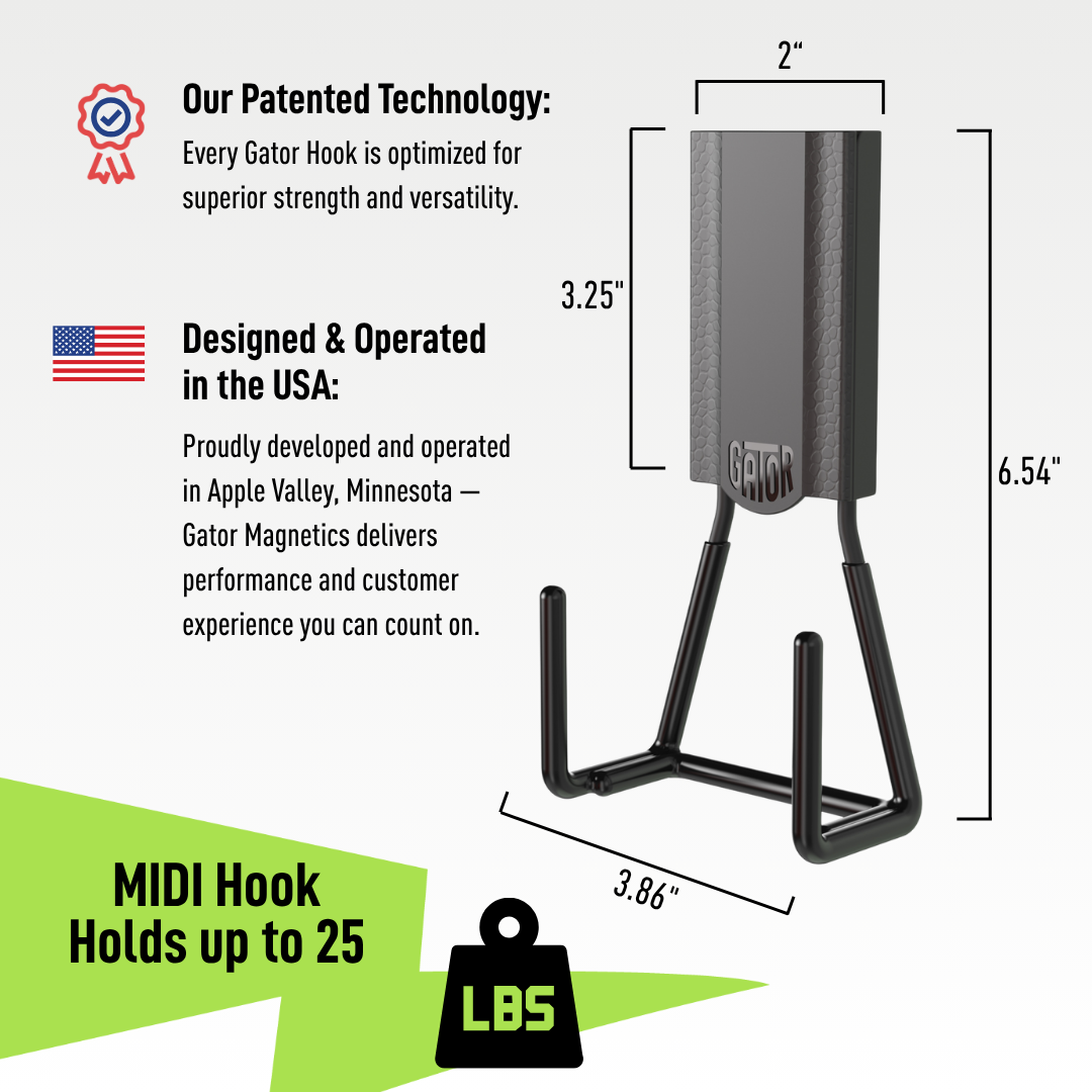 Angle Grinder Magnetic Hook - Holds up to 25 lbs