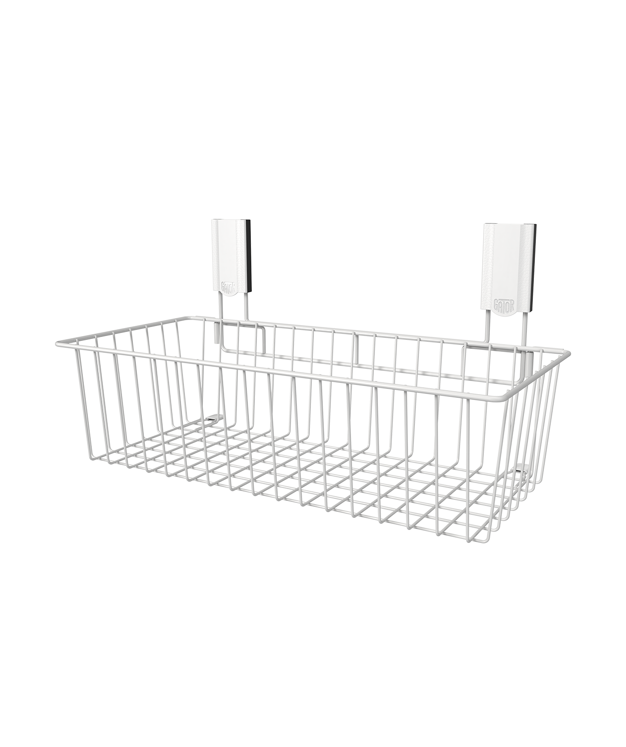NEW 18" Large Magnetic Basket White - 35lb Capacity