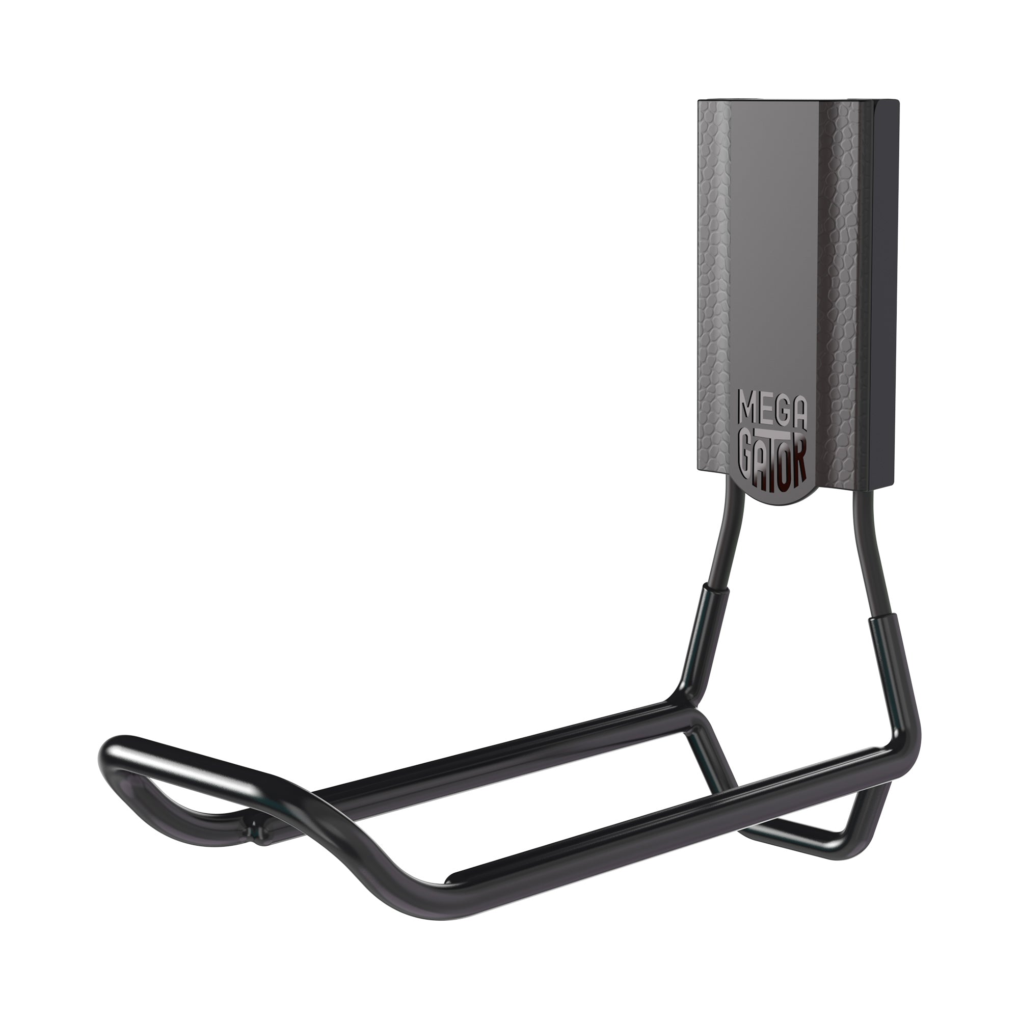 Black Gator Magnetics 6-inch MEGA Closed heavy-duty magnetic hook shown on a white background.