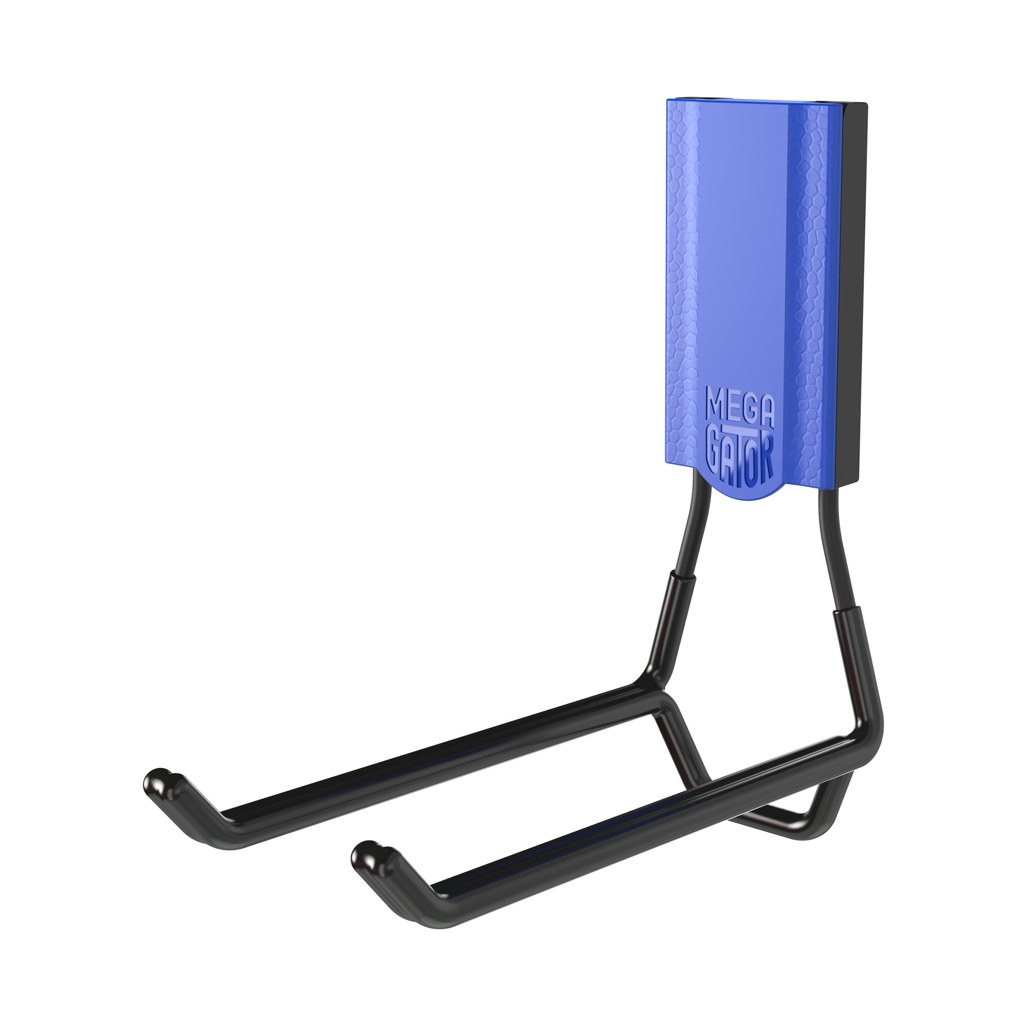 Blue Gator Magnetics 6-inch MEGA Open heavy-duty magnetic hook shown on a white background.