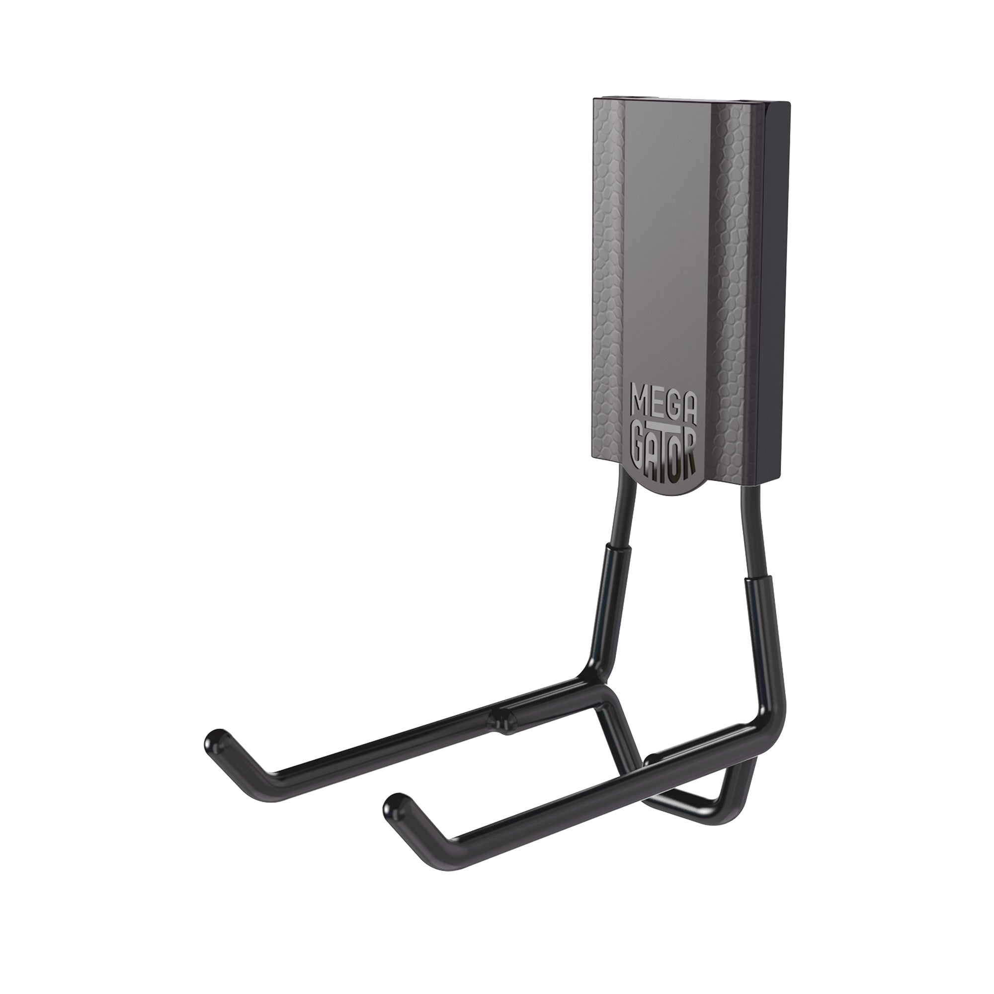Gator Magnetics heavy-duty magnetic hook in black, designed for maximum holding power on thin steel surfaces in garages, workshops, utility vans, and job sites.