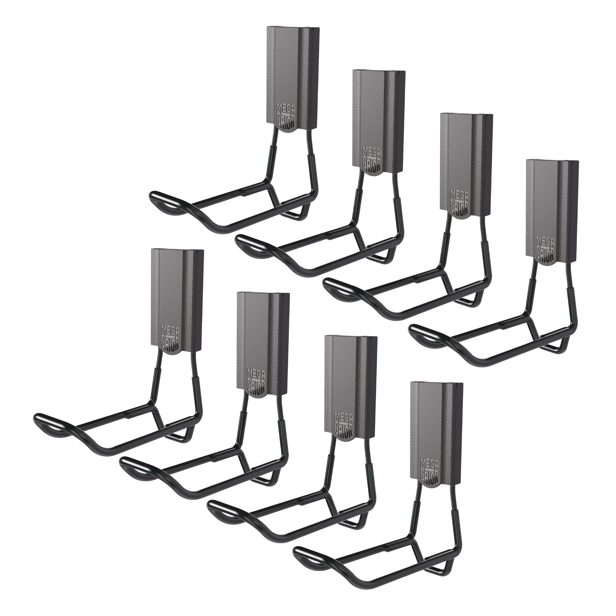 Gift Bundle 4.5" MEGA Closed Hook 8-Pack - Holds up to 45 lbs